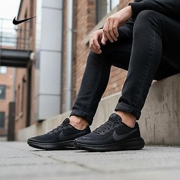 кросы: Мужские кроссовки, 40.5, 41, 42, Nike, Новый, цвет - Черный, Самовывоз, Платная доставка — 1