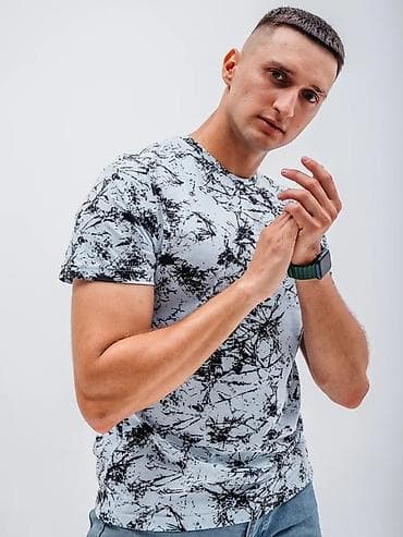 mf doom: Футболки оптом Мужская футболка с абстрактным принтом (унисекс) — 2