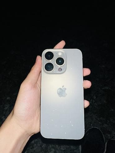 14 pro apple: IPhone 15 Pro, 256 ГБ, White Titanium, 86 % — 1