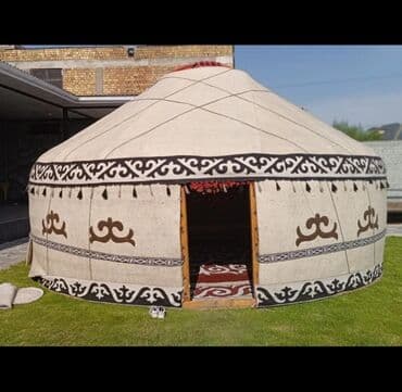 продаю в связи с переездом: АРЕНДАГА боз уйлор берилет, круглый стол, жер тошок, газон, свет — 3