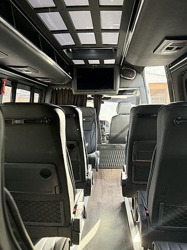 сиденье на sprinter: Пункт назначения: Аэропорт Манас, Количество мест: 18, Лицензия №: 00B004804 — 9