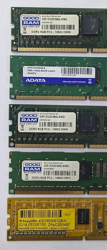 оперативная память qumo: Оперативная память (RAM) для ПК, Б/у, 8 ГБ, DDR3 — 2