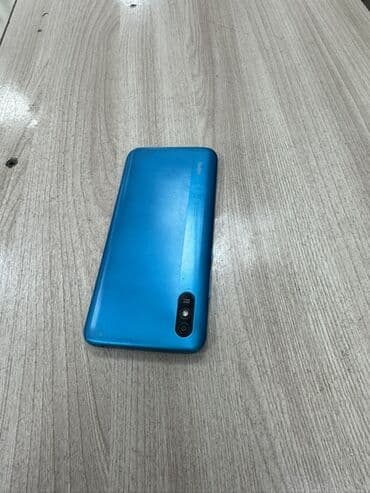 Redmi, Redmi 9A, Б/у, 32 ГБ, цвет - Голубой, 2 SIM