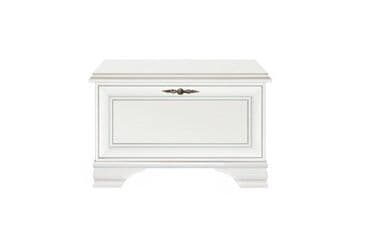 офисные мебели: Тумба для обуви 1Д, коллекции Кентаки, Белый Белый, БРВ Брест — 2