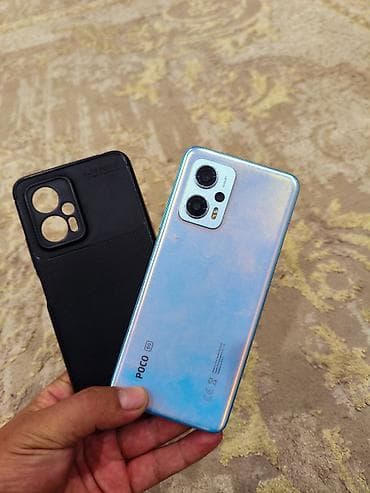 Poco X4 GT, Б/у, 256 ГБ, цвет - Голубой, 2 SIM