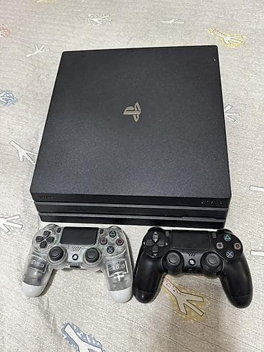 Игровая приставка Sony PlayStation 4 Pro 1TB (черная). Состояние