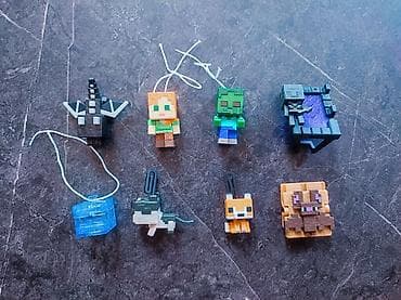 Фигурки/игрушки Kinder Joy Minecraft (Киндер Джой Майнкрафт). Цена за