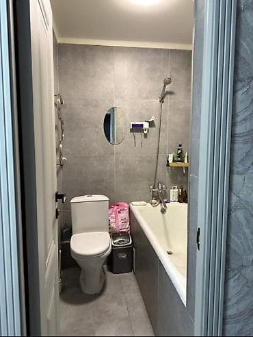 бишкек ипотека без первоначального взноса: 2 комнаты, 43 м², Хрущевка, 3 этаж, Евроремонт — 5