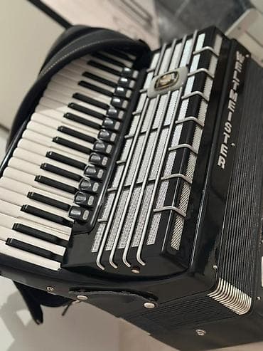 аккордион: Аккордеон Weltmeister Supita 5 или s5 (Германия), классическая черная — 4