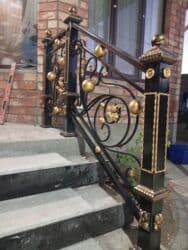 ручки рейлинги для кухонной мебели: Кармагычтар, Материалы: Согулган темир, Балкон үчүн, Жаңы — 24