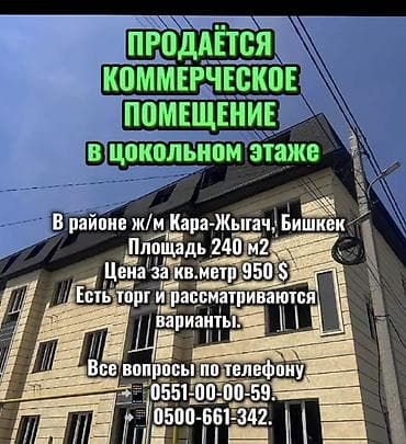 ПРОДАЁТСЯ КОММЕРЧЕСКОЕ ПОМЕЩЕНИЕ в цокольном этаже 🏢 В районе ж/м