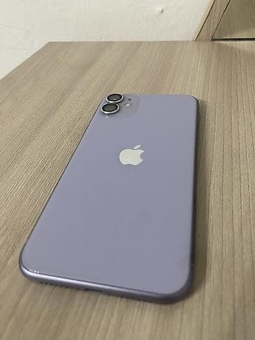 IPhone 11, Б/у, 64 ГБ, Deep Purple, 76 %