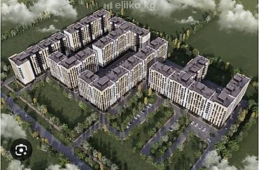 flat kant: 2 комнаты, 60 м², Готовая ПСО (под самоотделку) — 1