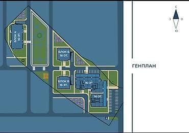 elegance stroy: Строится, 2 комнаты, 60 м² — 6