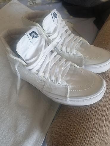 Мужская обувь: Мужские кроссовки, 42, Vans, Б/у, цвет - Белый, Самовывоз — 4