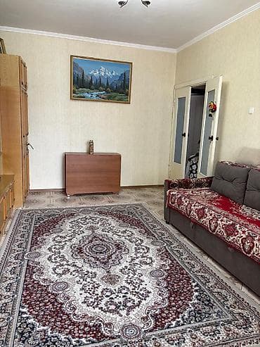 квартиры в 12 мкр: 1 комната, 44 м², 12 мкр 106 серия, 9 этаж, Старый ремонт — 3