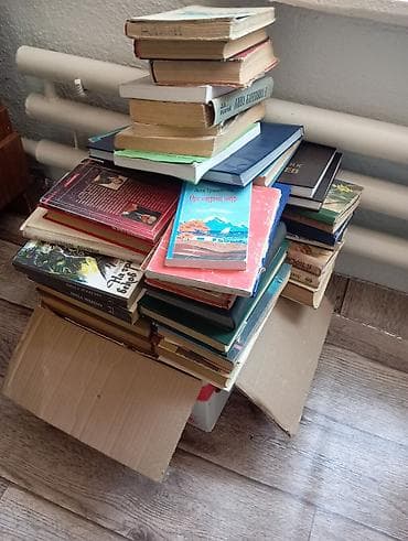 Большая домашняя подборка книг в бумажных переплётах — микс
