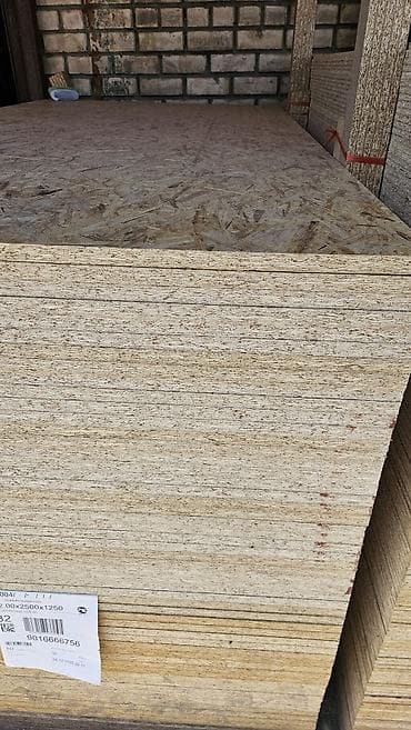 ОСП / OSB плиты: ОСП (OSB) плиты 22 мм, формат 2500×1250 - Тип — 1