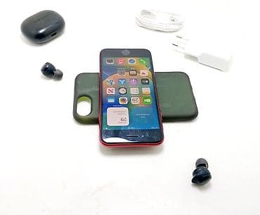 айфон 8 в ош: IPhone 8, Б/у, 64 ГБ, Красный, Наушники, Зарядное устройство, Защитное стекло, 100 % — 7