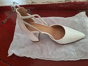 zara mango: Туфли-лодочки Kalidi - Цвет: молочный/айвори - Размер: 35 (указан на — 3