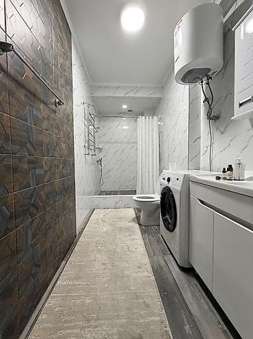 Квартиры: 2 комнаты, 68 м², Аламедин-1 мкр Элитка, 6 этаж — 5