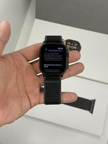 reward vip часы: Apple Watch Ultra 2 (49mm) Black Ti Black TL M/L Состояние: 9.9/10 — 2