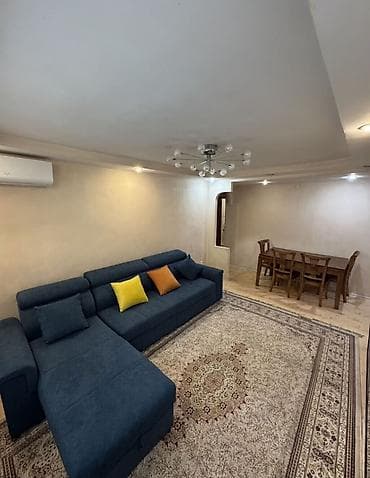 osh flat: 3 комнаты, 56 м², Центральная мечеть Хрущевка, 1 этаж — 1