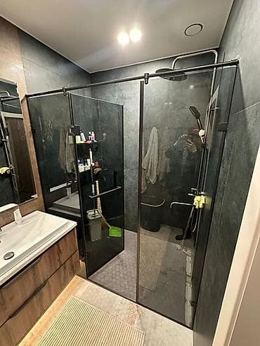 пластиковые душевые перегородки: Стеклянные душевые перегородки и двери под заказ - Типы систем — 4