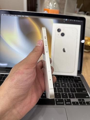 iphone 8 pro: IPhone 13, Б/у, 128 ГБ, Старлайт, Коробка, 76 % — 4