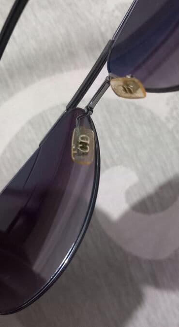 Кайыштар жана курлар: Күндөн коргоочу көз айнектер көз айнек, Dior, Унисекс, Полярдык линзалар, Дат баспас болот алкак, Асыл нуска, Колдонулган — 7