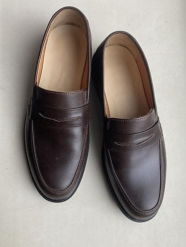 Личные вещи: Классические лоферы унисекс Размер 41 (идет в размер), натуральная — 1