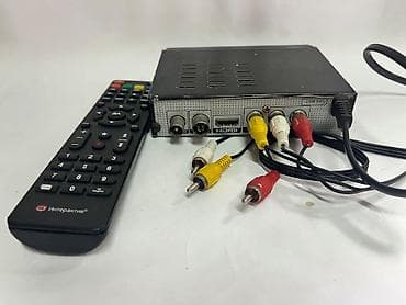 ав ресиверы: Цифровой эфирный ТВ-приёмник Интерктив T80 (DVB‑T2) Все работает — 1