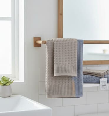 ОПТОМ ПРЯМЫЕ ЗАКАЗЫ ИЗ ФАБРИКИ Набор полотенец для кухни/ванной -