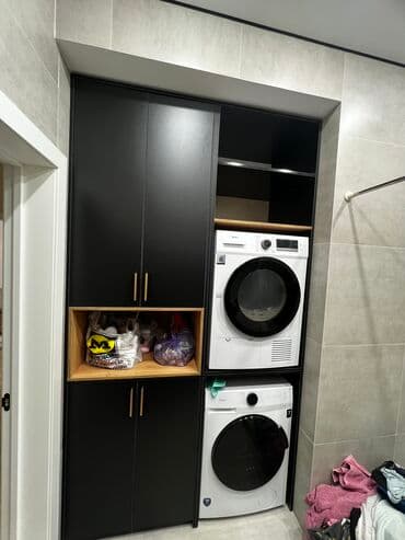 корпусная мебель на заказ бишкек: Мебель на заказ, Кухня, Витрина, горка, Кровать, Полка — 4