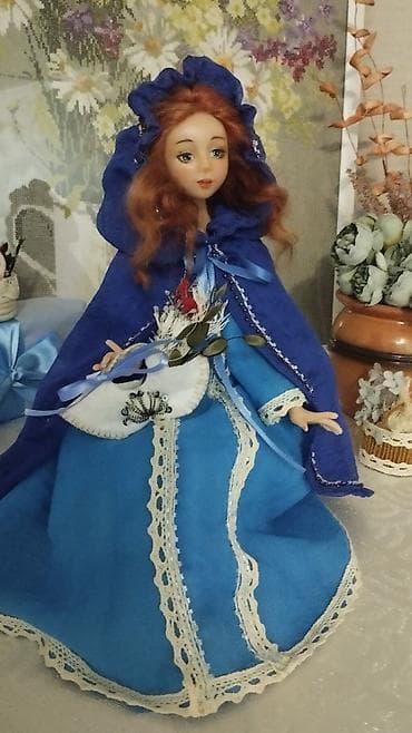 сколько стоит кукла лабубу: Авторская кукла ручной работы в нарядном образе в синих тонах. Кукла — 3