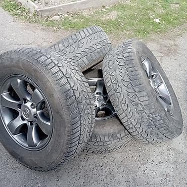 Колеса в сборе 265 / 65 / R 17, Зимняя шипованная, Комплект, Внедорожные (АТ/МТ), Литые, отверстий - 6