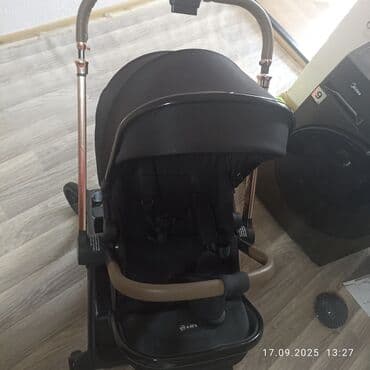 прогулочная коляска peg perego: Коляска, цвет - Черный, Новый — 3