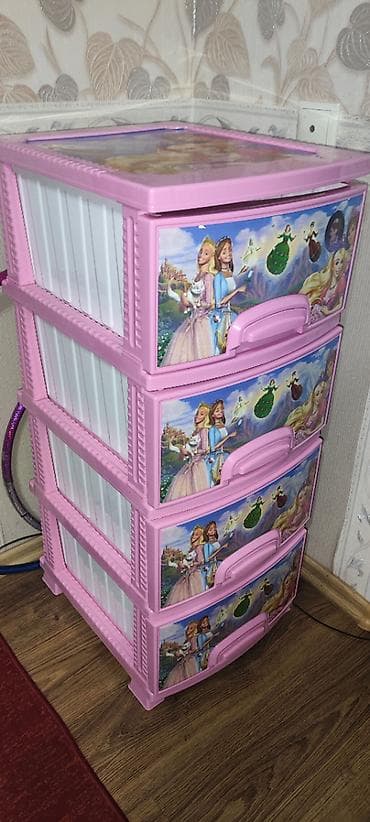 Кийимге кам көрүү жана сактоо: Комод детский. В отличном состоянии!
Цена: 2500 — 2