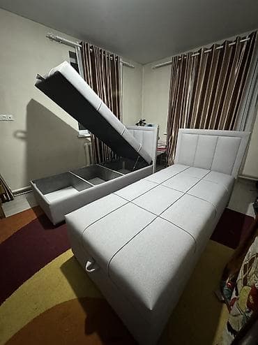 односпальная кровать: Кровать Односпальные кровати высокого качество паралон Россия ткань — 8