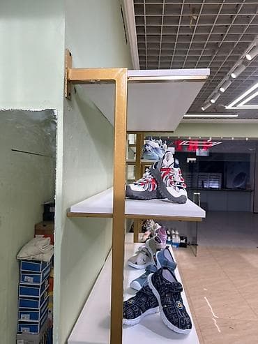 стекляная полка: Полка для магазина, Другой материал — 8