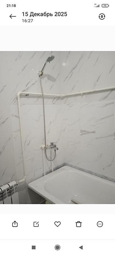 частный дом без хозяина: 1 комнат без депозит берилет Кызыл-Аскер Адрес Джамгырчинова — 4