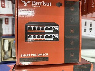 Бренд и тип: Berkut ARSUS, умный PoE-коммутатор (Smart PoE Switch)