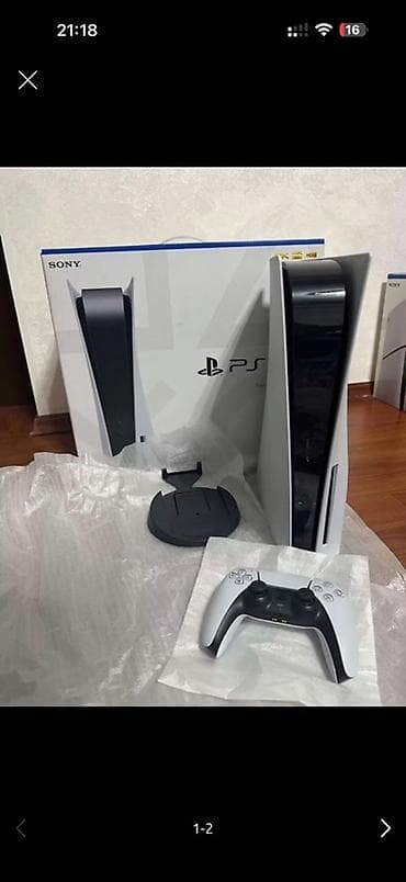 Видеоигры и приставки: 💯 Продаю Идеальную Sony PlayStation 5 (версия с дисководом)! 💯 — 1