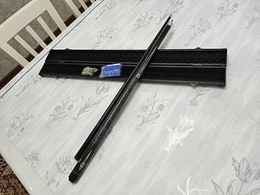 костюмы на новый год: Кий для снукера/пула в комплекте с жестким кейсом и мелом — 1