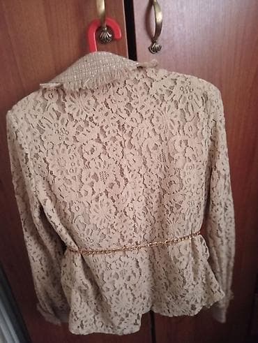 Блузка, Гипюр, Пайеткалары менен — 4