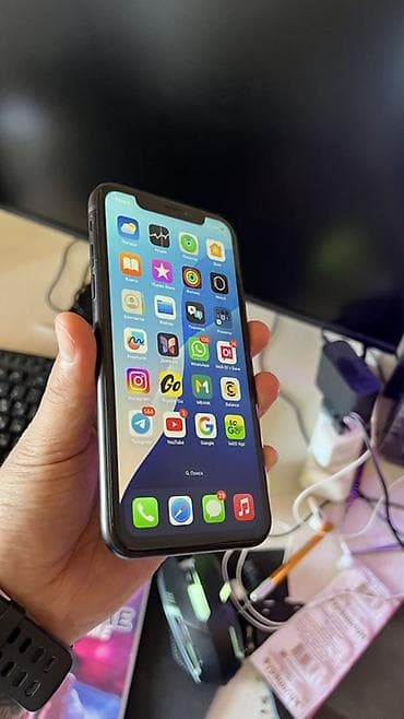 айфон хr: IPhone Xr, Б/у, 64 ГБ, Черный, 77 % — 7