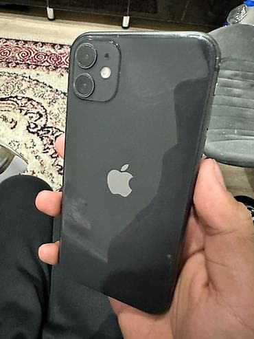 IPhone 11, Б/у, 64 ГБ, Черный