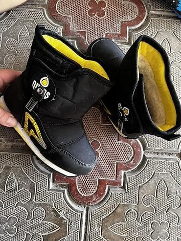 Детские зимние сапожки - Тёплые, с плотным шерстяным/меховым