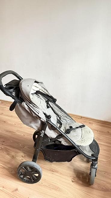 chicco goody: Прогуляемся коляска Joie (серый цвет) - Просторное сиденье с мягким — 3