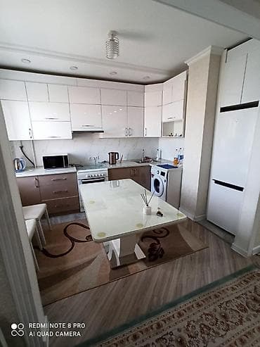 цены на недвижимость бишкек: 2 комнаты, 55 м², Индивидуалка, 7 этаж, Евроремонт — 6
